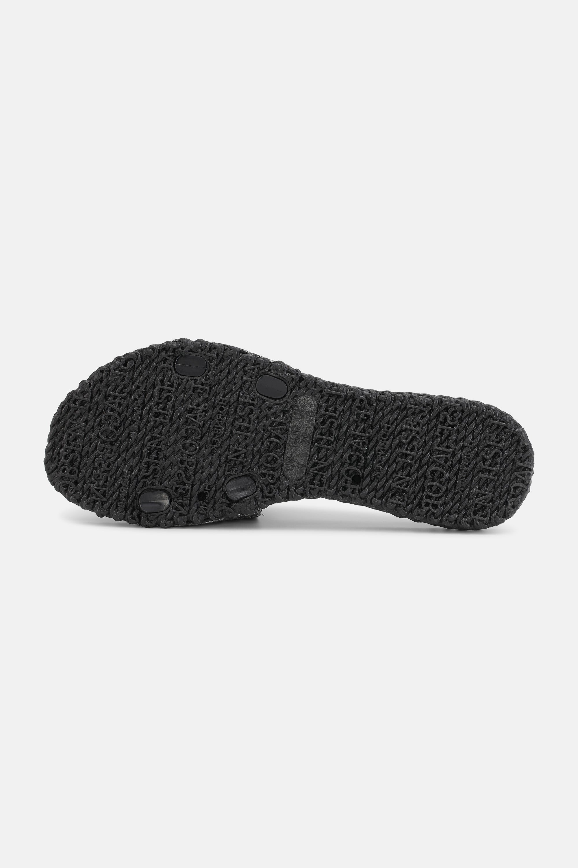 Ilse Jacobsen Hornbæk Footwear Slip-On Flip Flops Flip-flops 001 Black